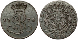 Poniatowski, Grosz 1776 EB, Warszawa