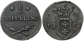 Wolne Miasto Gdańsk, Szeląg 1808-M