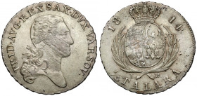Księstwo Warszawskie, 1/3 talara 1814 IB - b.ładny