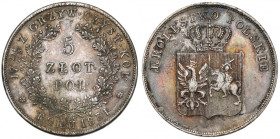 Powstanie Listopadowe, 5 złotych 1831 KG