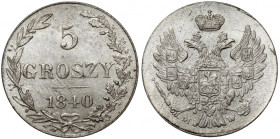 5 groszy 1840 MW