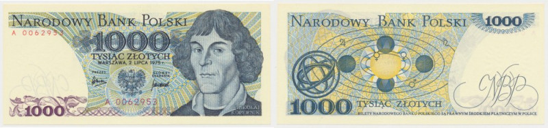 1.000 zł 1975 - A Reference: Miłczak 145a
Grade: UNC