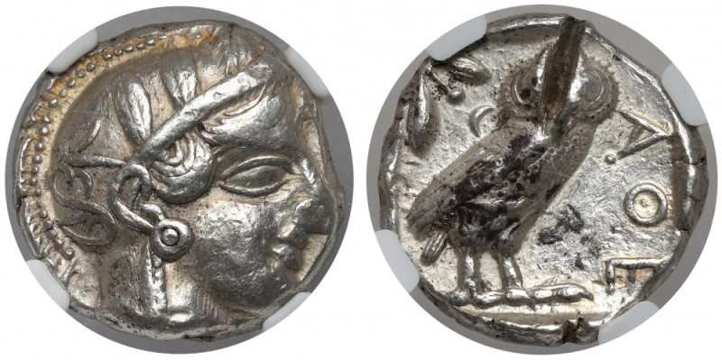 Grecja, Attyka, Ateny, Tetradrachma (454-404 p.n.e.) - 'sówka' Słynna sówka, naz...