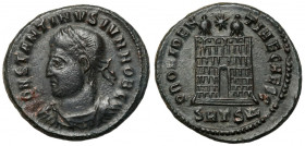 Konstantyn II (337-340 n.e.) Follis, Tessaloniki