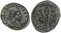 Konstans jako Cezar (335-336 n.e.) Follis, Siscia