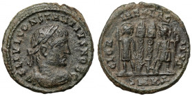 Konstancjusz II (337-361 n.e.) Follis, Kyzikos