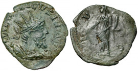 Regnum Barbaricum, Tetryk I (273-274 n.e.) Naśladownictwo antoniniana - germańskie (?)