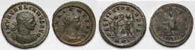 Galien i Aurelian, Antoniniany - zestaw (2szt)