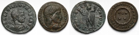 Konstantyn I i Licyniusz II, Follisy - zestaw (2szt)