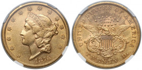 USA, 20 dolarów 1876-CC, Carson City