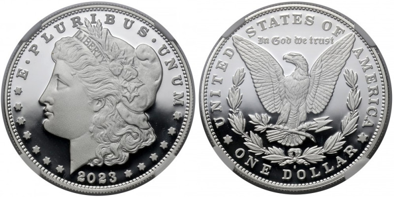 USA, Dolar 2023-S, San Francisco - Morgan Dollar 
Grade: NGC PF70 UC