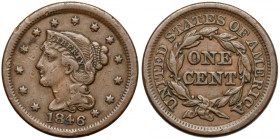 USA, Cent 1846, Philadelphia