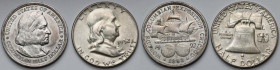 USA, 1/2 dolara 1893 Columbian EXPO i 1/2 dolara 1952 - zestaw (2szt)