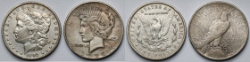 USA, Dolar 1902 i 1926-D - zestaw (2szt)