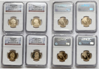 USA, Dolar 2008 - zestaw (4szt)