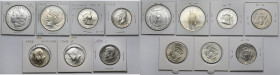 USA, 1 i 1/2 dolara 1881-1971 - zestaw (7szt)