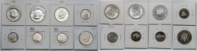 USA, 1/2 dolara i 5 centów 1964-2012 - zestaw (8szt)