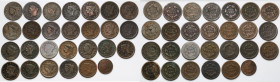 USA, 1-2 centy - zestaw (27szt)