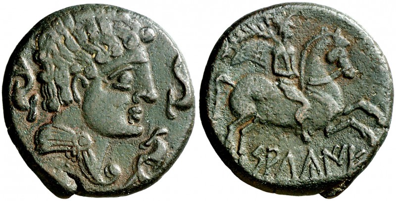 Salduie (Zaragoza). As. (FAB. 305) (ACIP. 1515). 11,41 g. MBC+/MBC.