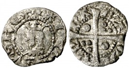 Alfons III (1327-1336). Barcelona. Òbol. (Cru.V.S. 368) (Cru.C.G. 2186). 0,43 g. Rara. MBC.