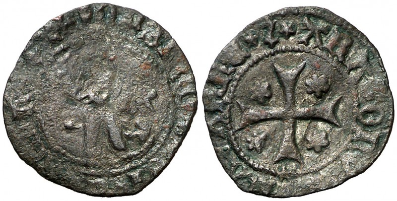 Juan Sólo (1441-1479). Navarra. Cornado. (Cru.V.S. 277) (Cru.C.G. 2967c). 0,69 g...