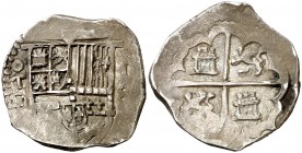 158(9). Felipe II. Toledo. . 2 reales. (Cal. 560). 6,70 g. MBC.