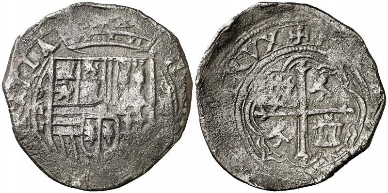 s/d. Felipe III. México. F. 2 reales. (Cal. 337). 6,33 g. Ex colección Isabel de...