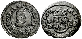 1662. Felipe IV. Coruña. R. 8 maravedís. (Cal. 1304). 1,91 g. MBC+.