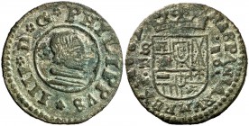 1662. Felipe IV. Sevilla. R. 16 maravedís. (Cal. 1567). 4,43 g. MBC+.