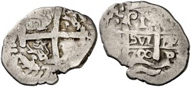 1700. Carlos II. Potosí. (F). 1 real. (Cal. 740). 2,62 g. Escasa. MBC-.
