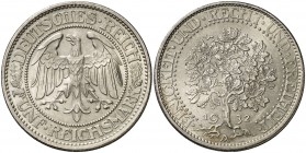 1932 Alemania. A (Berlín). 5 reichsmark. (Kr. 56). 24,83 g. AG. EBC+.