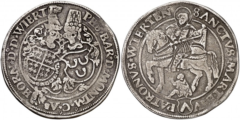 Países Bajos. Condado de Horn. Felipe de Montmorency (1540-1568). 1 daalder. (Da...