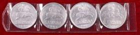1940, 1941, 1943 y 1953. Estado Español. 10 céntimos. (Cal. 126, 128, 130 y 131). PLUS. 4 monedas, a examinar. MBC+/EBC.