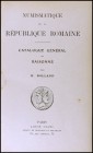ROLLAND, H.: "Numismatique de la République romaine. Catalogue général". SFT. París (1890).