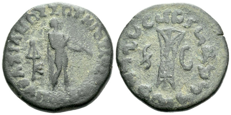 Bactria, Indo-Greek Kingdom. Apollodotos II Soter Philopator Megas. Circa 80-65 ...