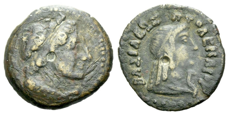 The Ptolemies, Ptolemy III Eurgetes, 246-222 Chalkous, Cyrene circa 246-222, Æ 2...