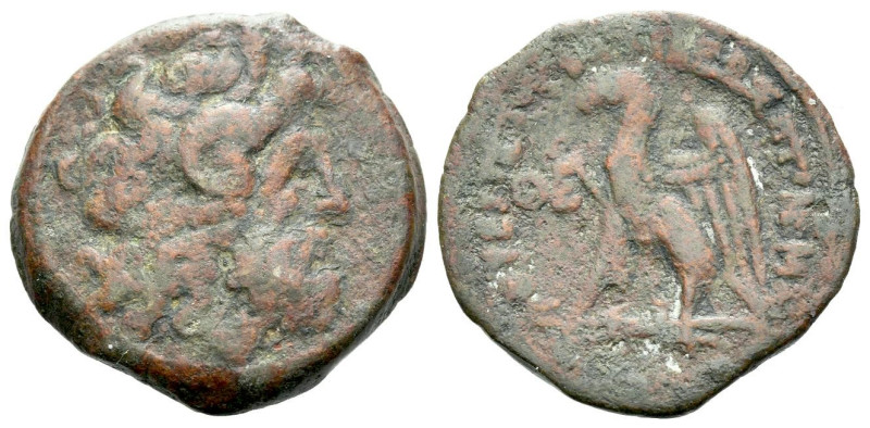 The Ptolemies, Ptolemy VIII, 145-116 Bronze, uncertain Cypriot mint circa 145-11...