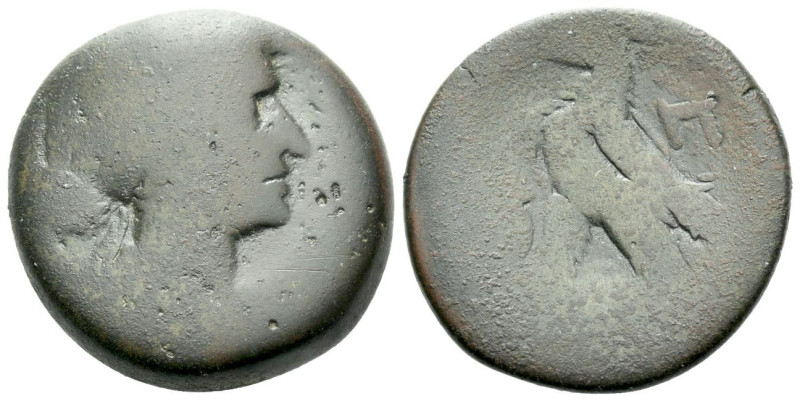 The Ptolemies, Cleopatra VII Thea Neotera, 51-30 Diobol-80 Drachmae, Alexandria ...