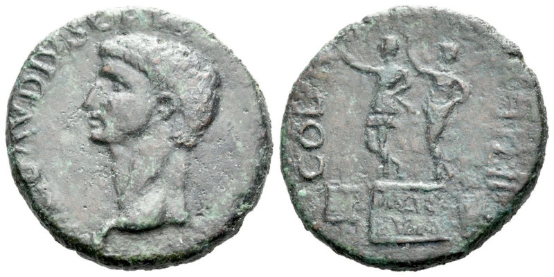 Macedonia, Philippi Claudius, 41-54 Bronze circa 41-54, Æ 24.60 mm., 8.93 g.
TI...