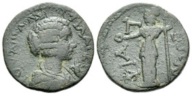 Arcadia, Phialia Plautilla, wife of Caracalla Bronze circa 202-205