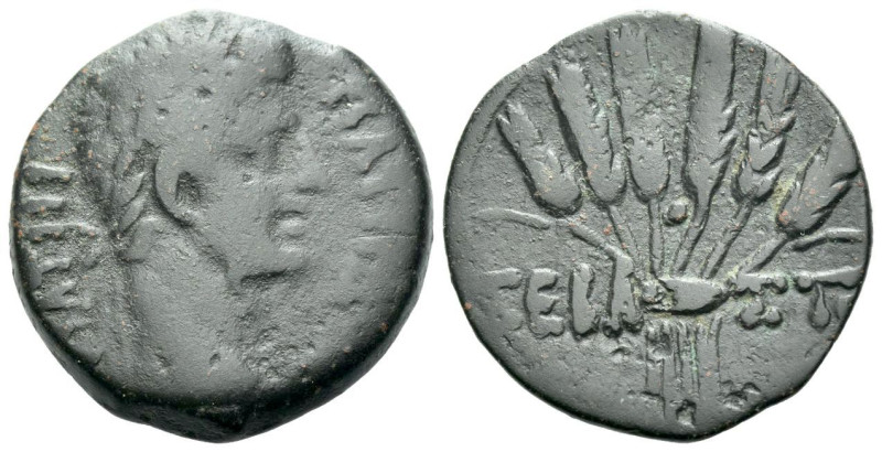 Egypt, Alexandria Octavian as Augustus, 27 BC – 14 AD Diobol circa 1-5 AD, Æ 23....