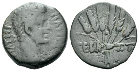 Egypt, Alexandria Octavian as Augustus, 27 BC – 14 AD Diobol circa 1-5 AD