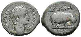 Egypt, Alexandria Claudius, 41-54 Diobol circa 43-44 (year 4)