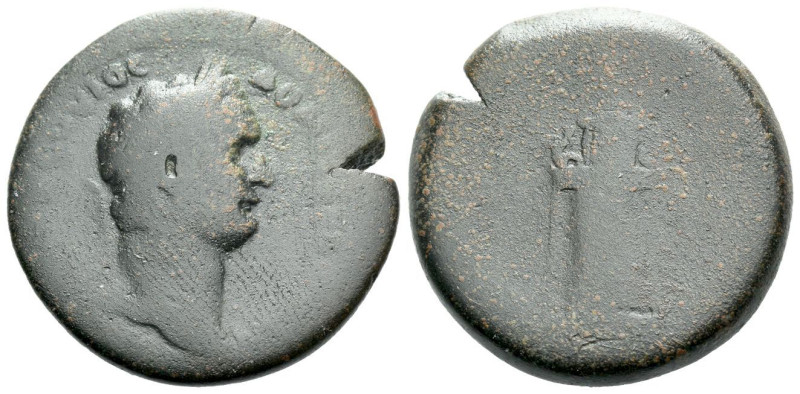 Egypt, Alexandria Domitian, 81-96 Hemidrachm circa 91-92 (year 11), Æ 27.80 mm.,...