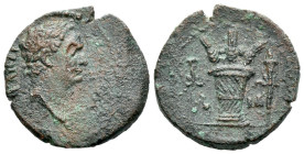 Egypt, Alexandria Domitian, 81-96 Obol circa 91-92 (year 11)