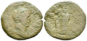Egypt, Alexandria Trajan, 98-117 Diobol circa 112-113 (year 16)
