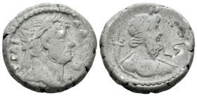 Egypt, Alexandria Hadrian, 117-138 Tetradrachm circa 121-122 (year 6) - Apparently three specimens known.