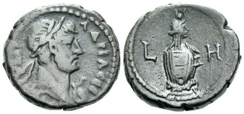Egypt, Alexandria Hadrian, 117-138 Tetradrachm circa 123-124 (year 8), billon 23...