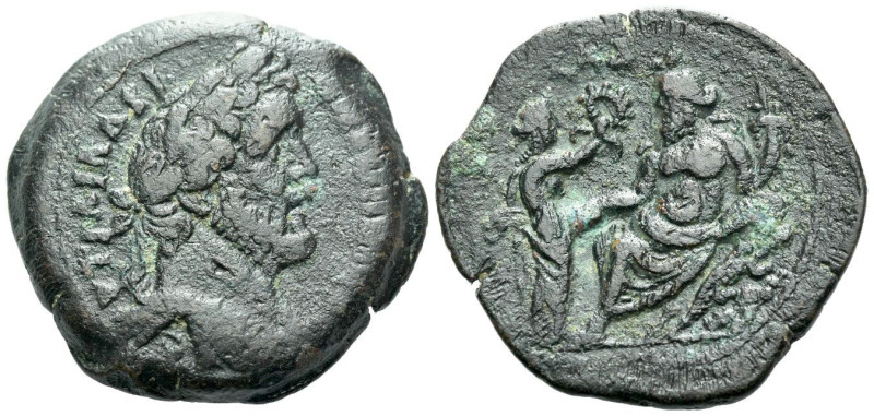 Egypt, Alexandria Antoninus Pius, 138-161 Drachm circa 160-161 (year 24), Æ 34.4...