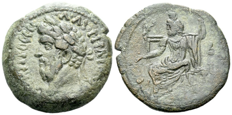 Egypt, Alexandria Marcus Aurelius, 161-180 Drachm circa 161-162 (year 2), Æ 30.5...